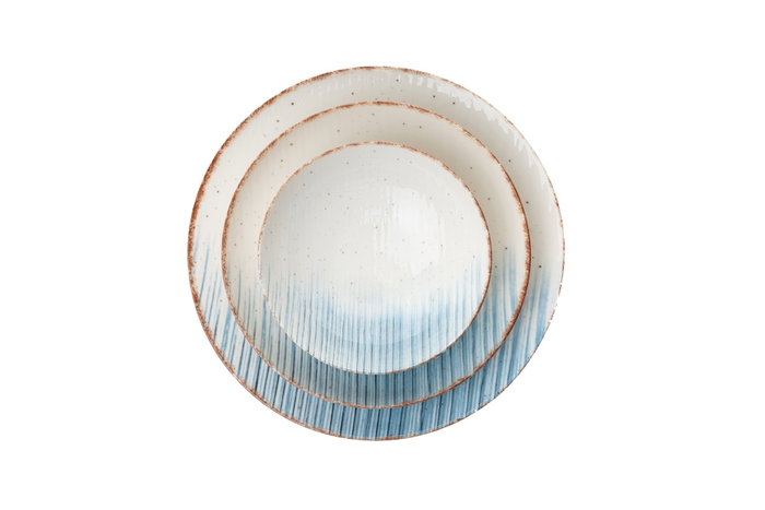 Hermia Vajilla de Porcelana de 24 Piezas Multicolor Hermia Vajilla de Porcelana de 24 Piezas Multicolor